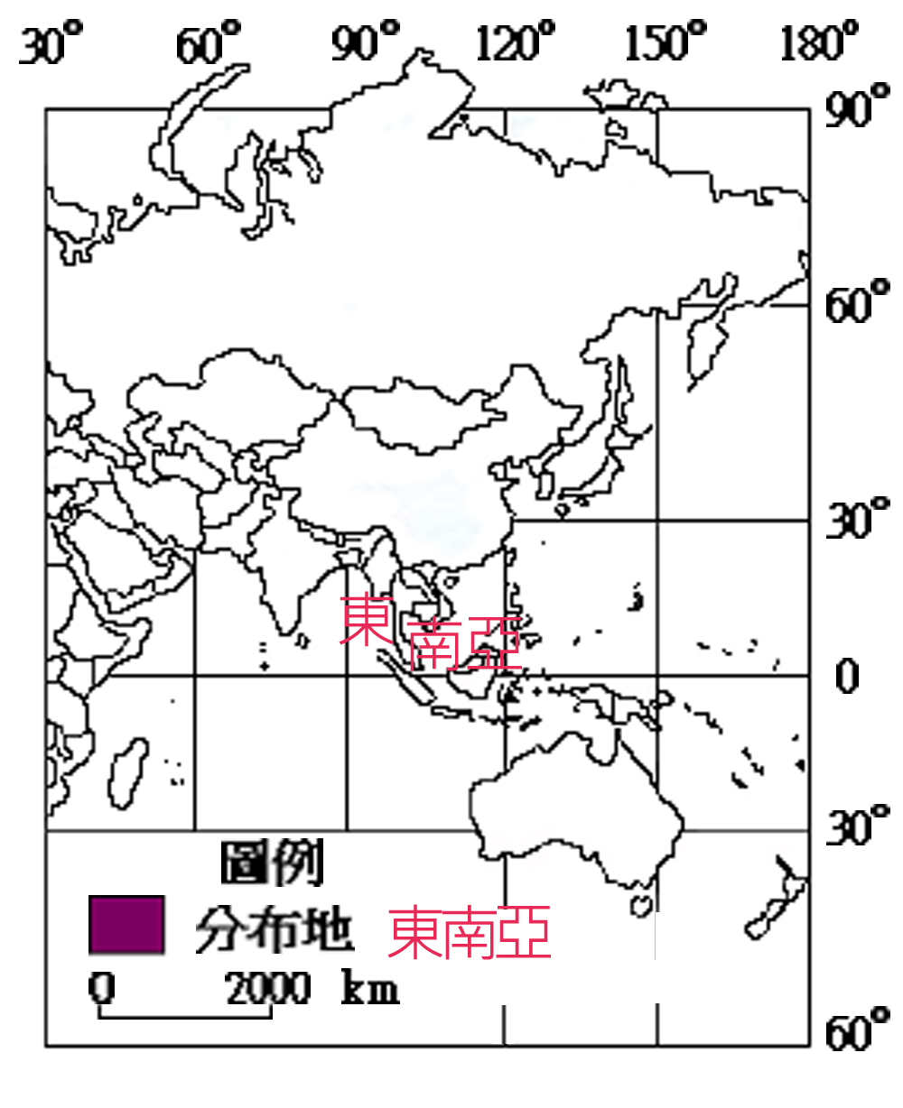 心葉毬蘭的原生地