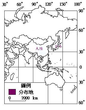 葎草主要分布地