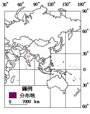 莧菜主要分布地